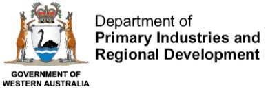 Department of Primary Industries & Regional Development Logo