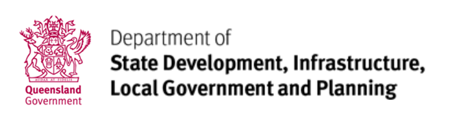 Queensland Department of State Development, Infrastructure, Local Government and Planning Logo